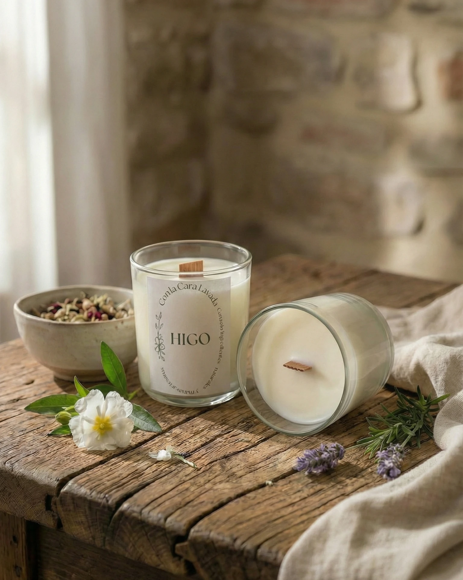 Vela de soja Higo - Imagen 2