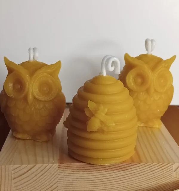 Velas de miel para ritual 11 y 22 del mes