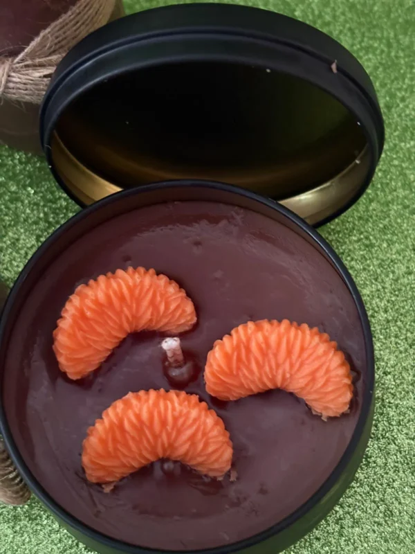 Latita de chocolate con naranja - Imagen 3