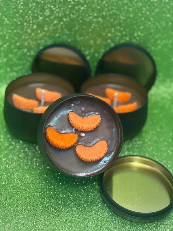 Latita de chocolate con naranja - Imagen 4