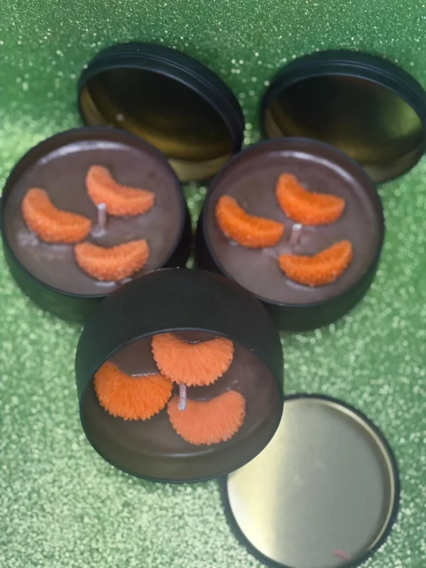 Latita de chocolate con naranja - Imagen 2