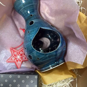 Pack quemador  de cerámica cordobesa y wax melt