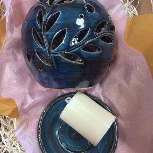 Quemador de vela de cerámica cordobesa