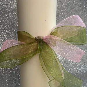 Vela de pilar blanca aroma jengibre