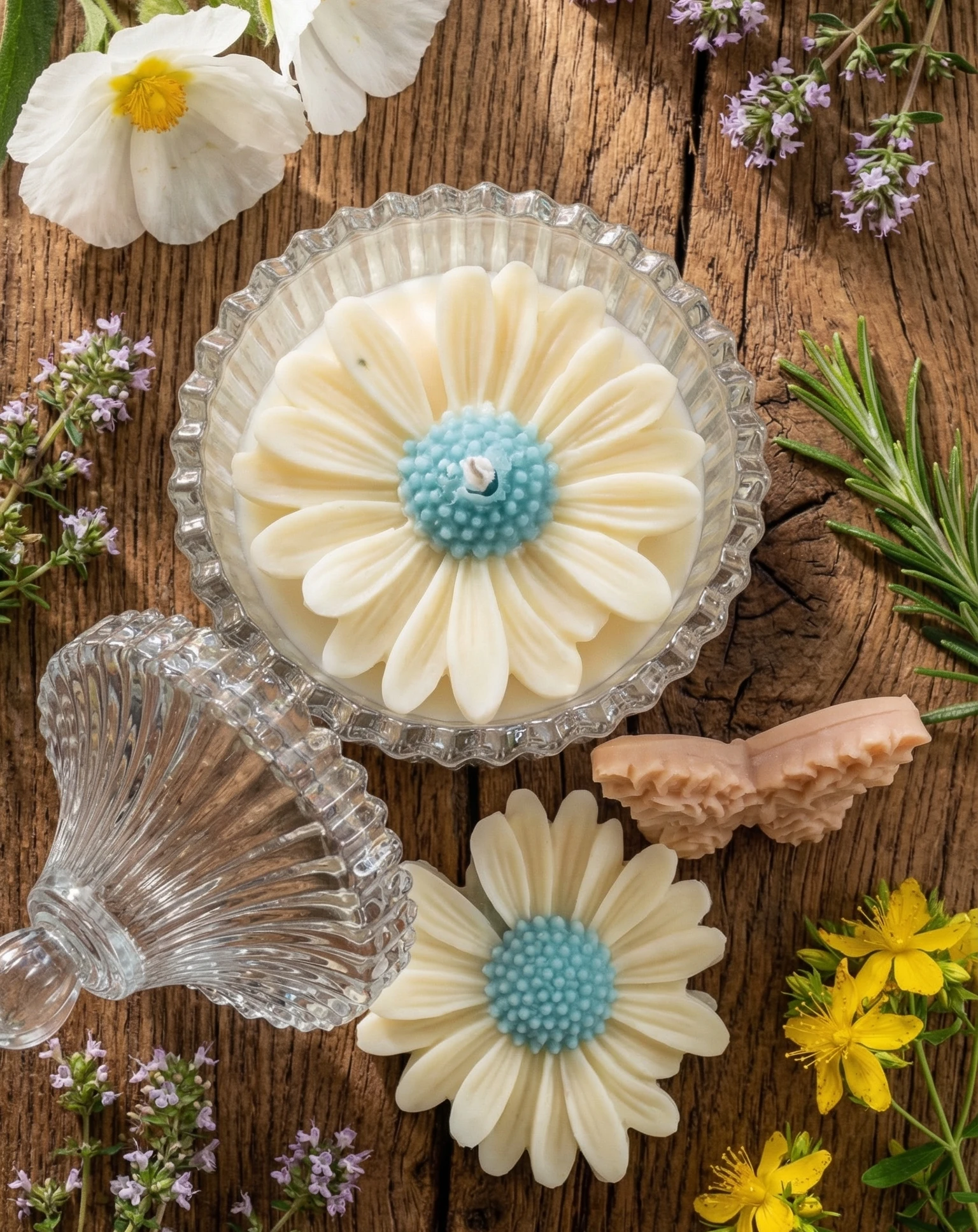 Vela de soja decorativa Bombonera artesanal - Imagen 4