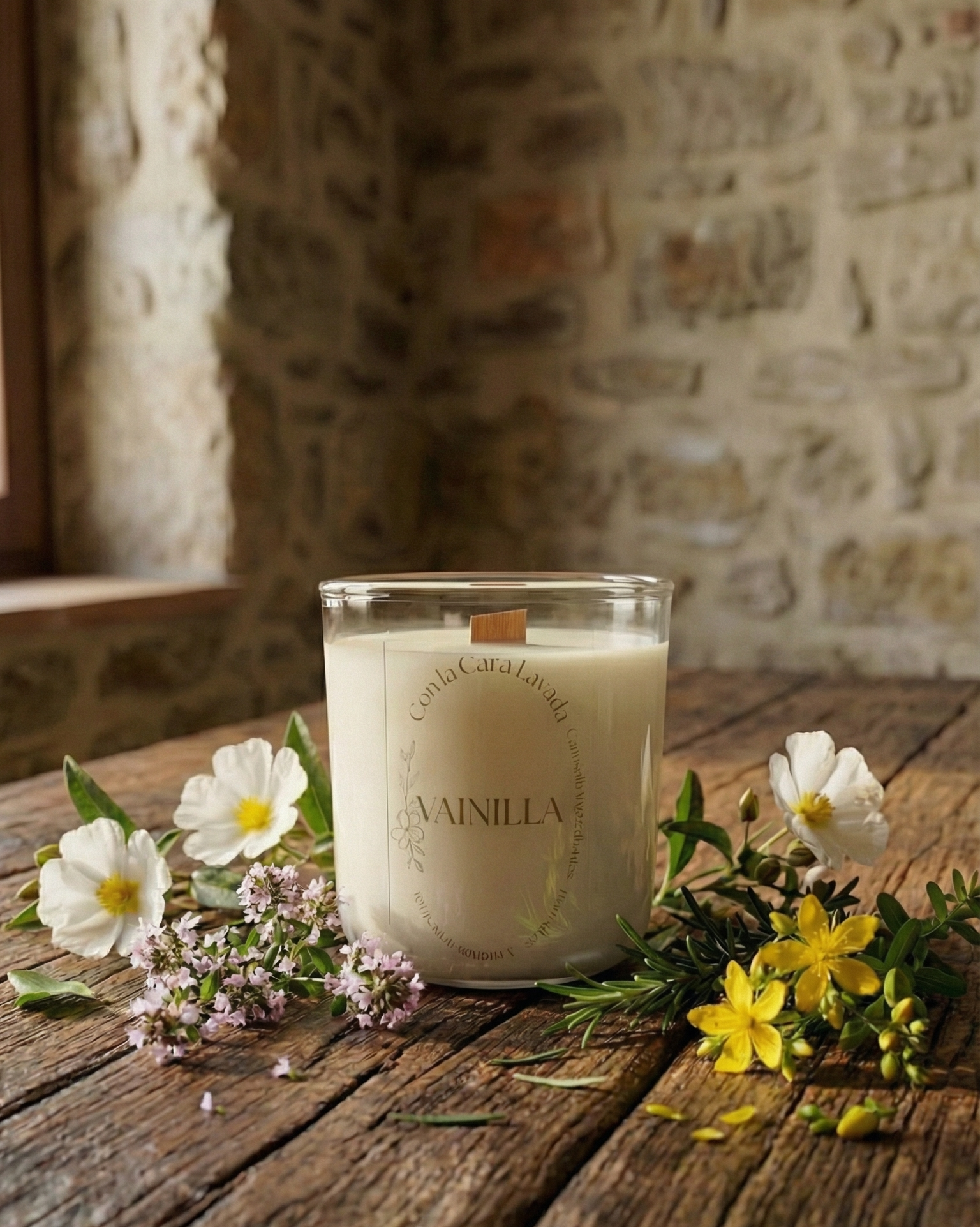 Vela de soja Vainilla - Imagen 2