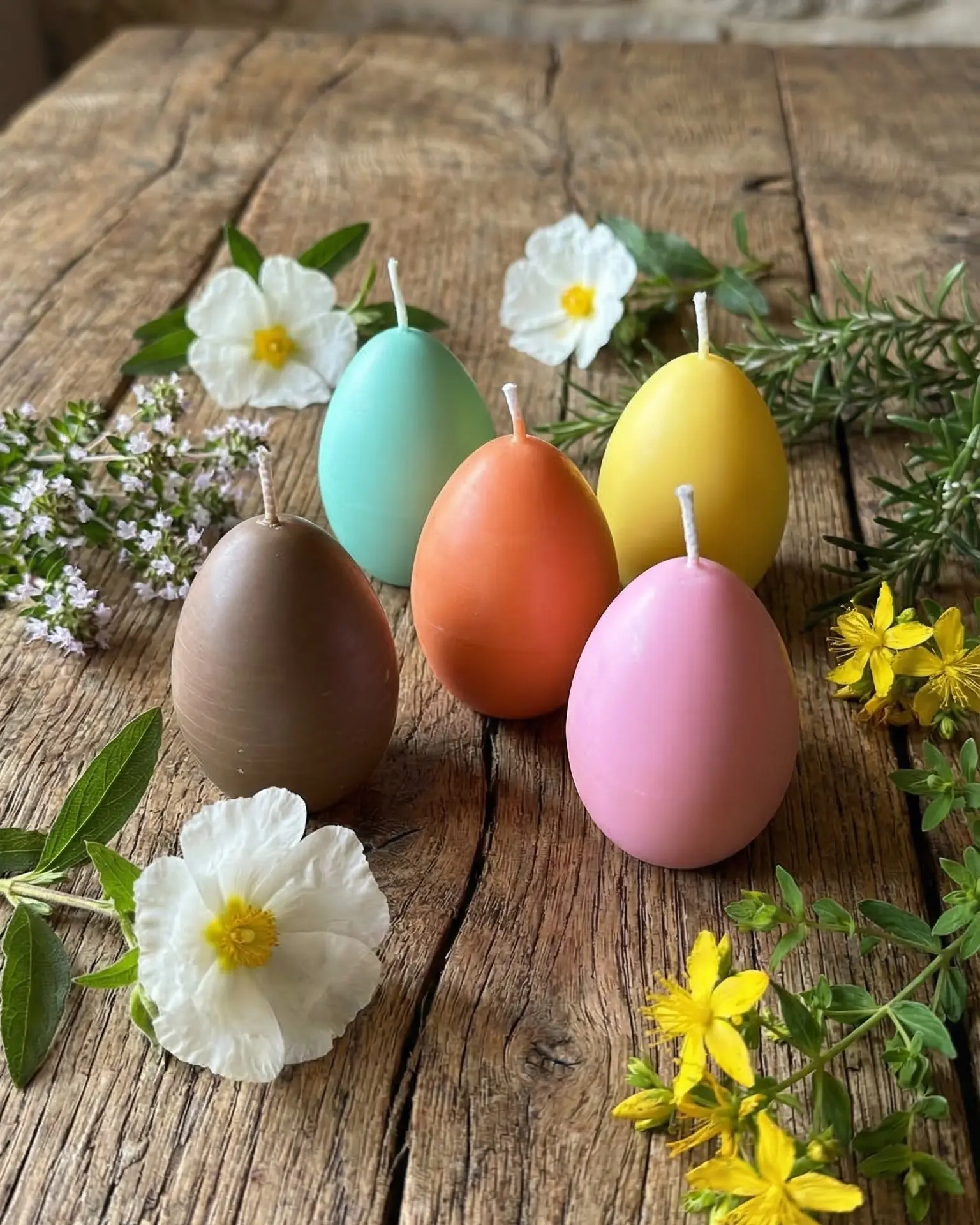 Vela de soja decorativa Huevo de Pascua - Imagen 4