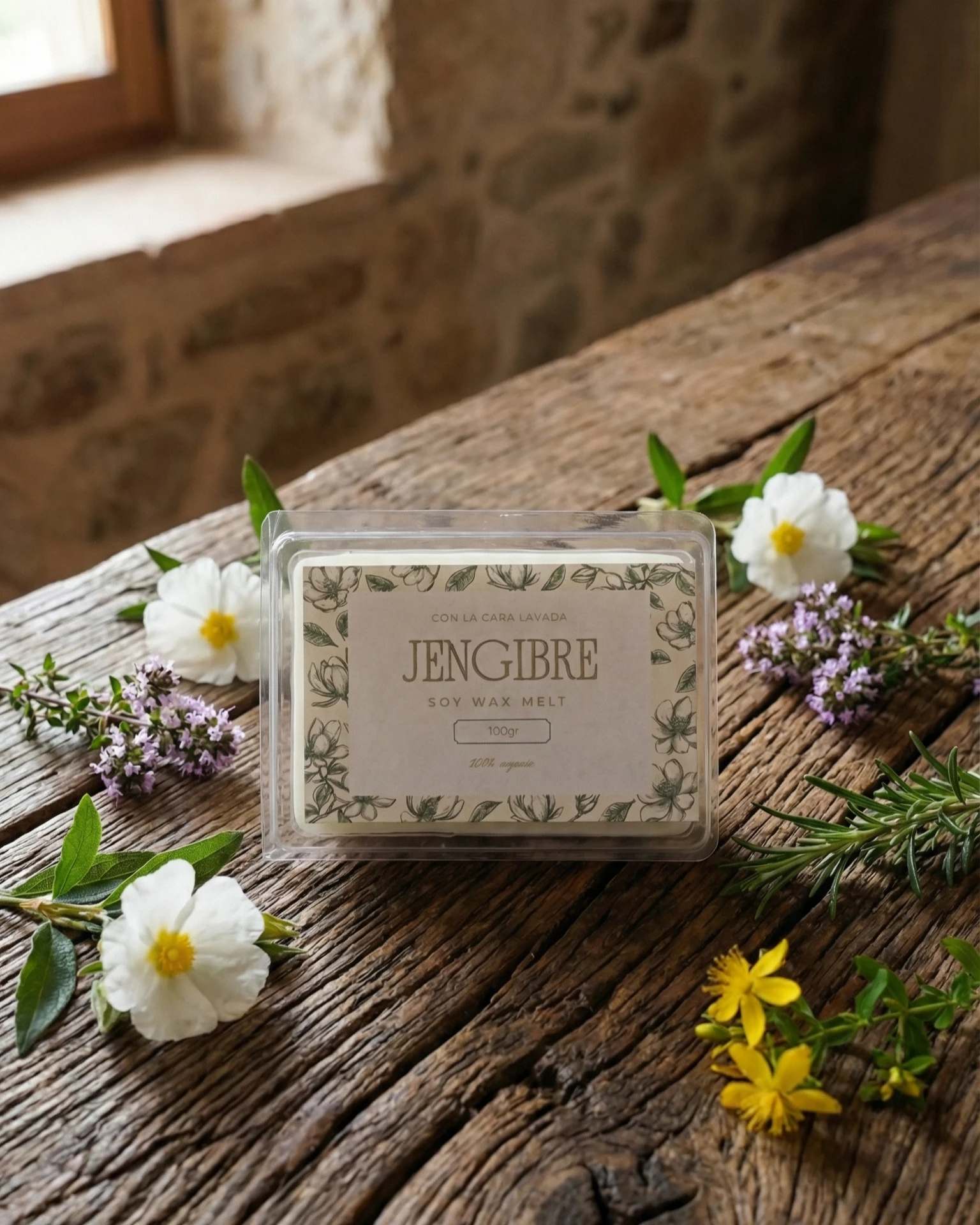 Wax Melt Jengibre – Cera de Soja - Imagen 4