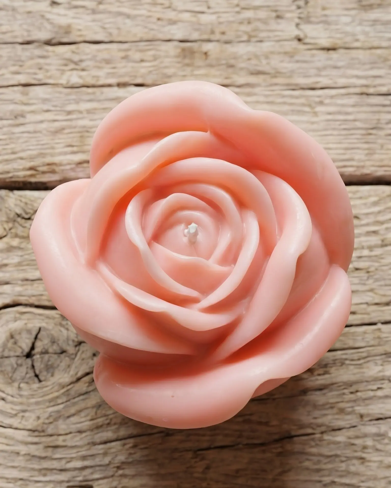 Vela de soja decorativa Rosa Sant Jordi - Imagen 2