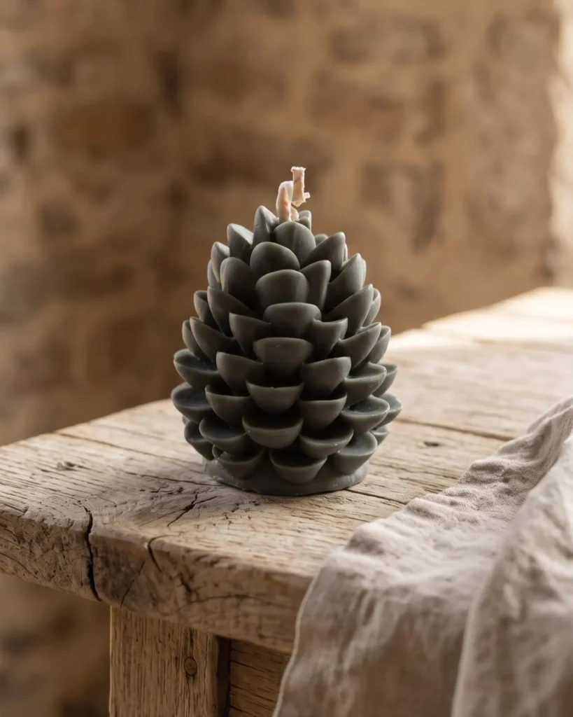 Vela de soja decorativa Piña